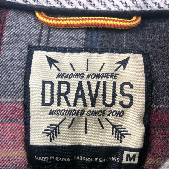 Dravus, Mens, Multicolor Flannel - Picture 5 of 5